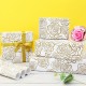 Elegant Design: Our wrapping paper features elegant golden rose designs, white-toned wrapping paper symbolizes purity and nobility, easily elevate any gift and brighten celebrations year round.